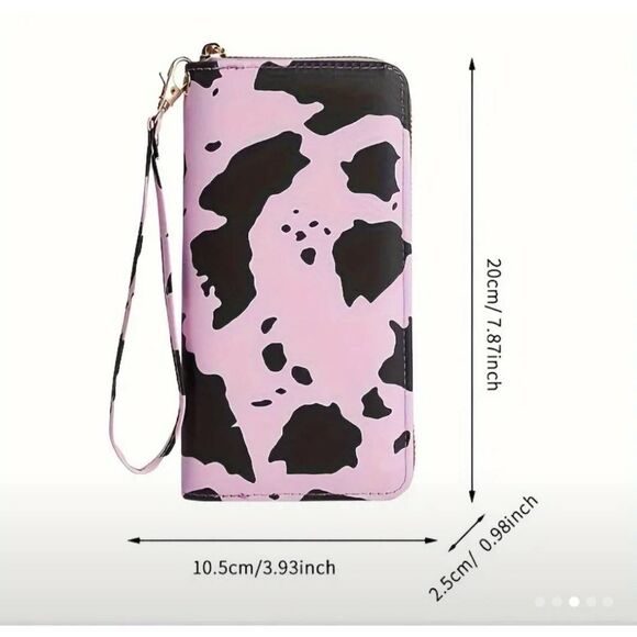 Unisex Water resistant crossbody and cow wallet - Picture 5 of 7